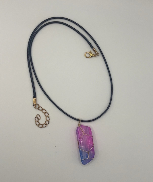 Cosmic Meteorite Necklace