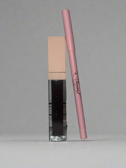 Kat Lip Gloss & Liner Set