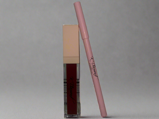 Ruby Lip Gloss & Liner Set