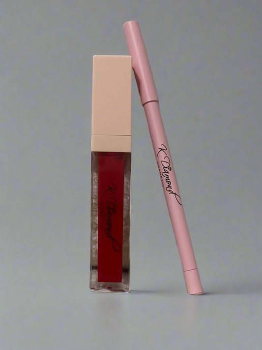 Rina Lip Gloss & Liner Set